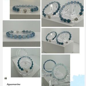 Aquamarine boosts calm and communication.Enhance workplace relationships